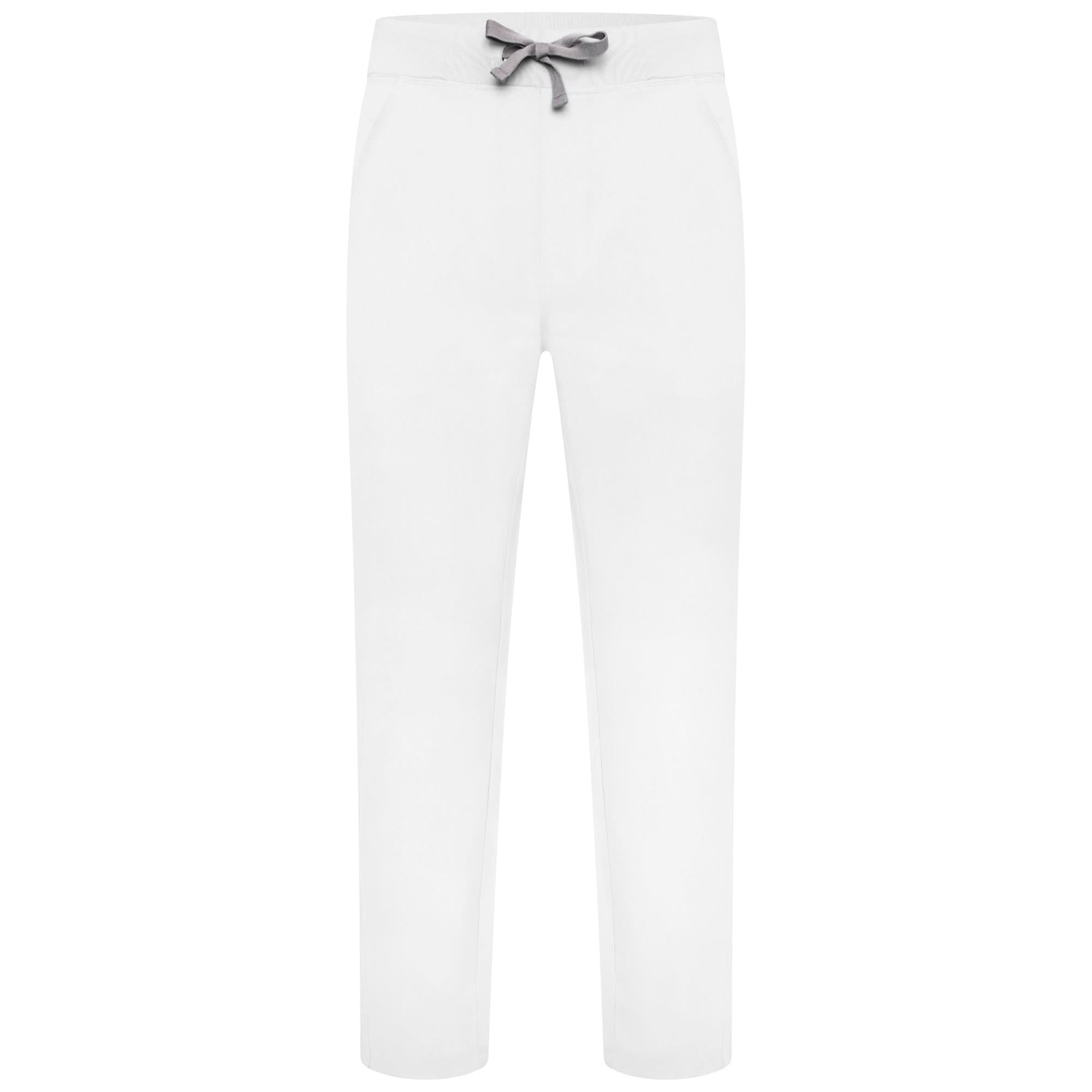 Otto Mens "Simki" Scrub Trouser Scrubs Behrens White XS