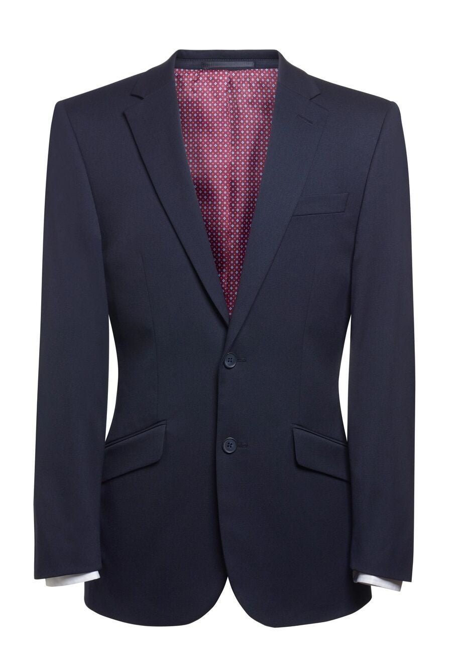 Phene Mens Tailored Fit Suit Jacket Mens Suit Jacket Brook Taverner Navy 34 Regular