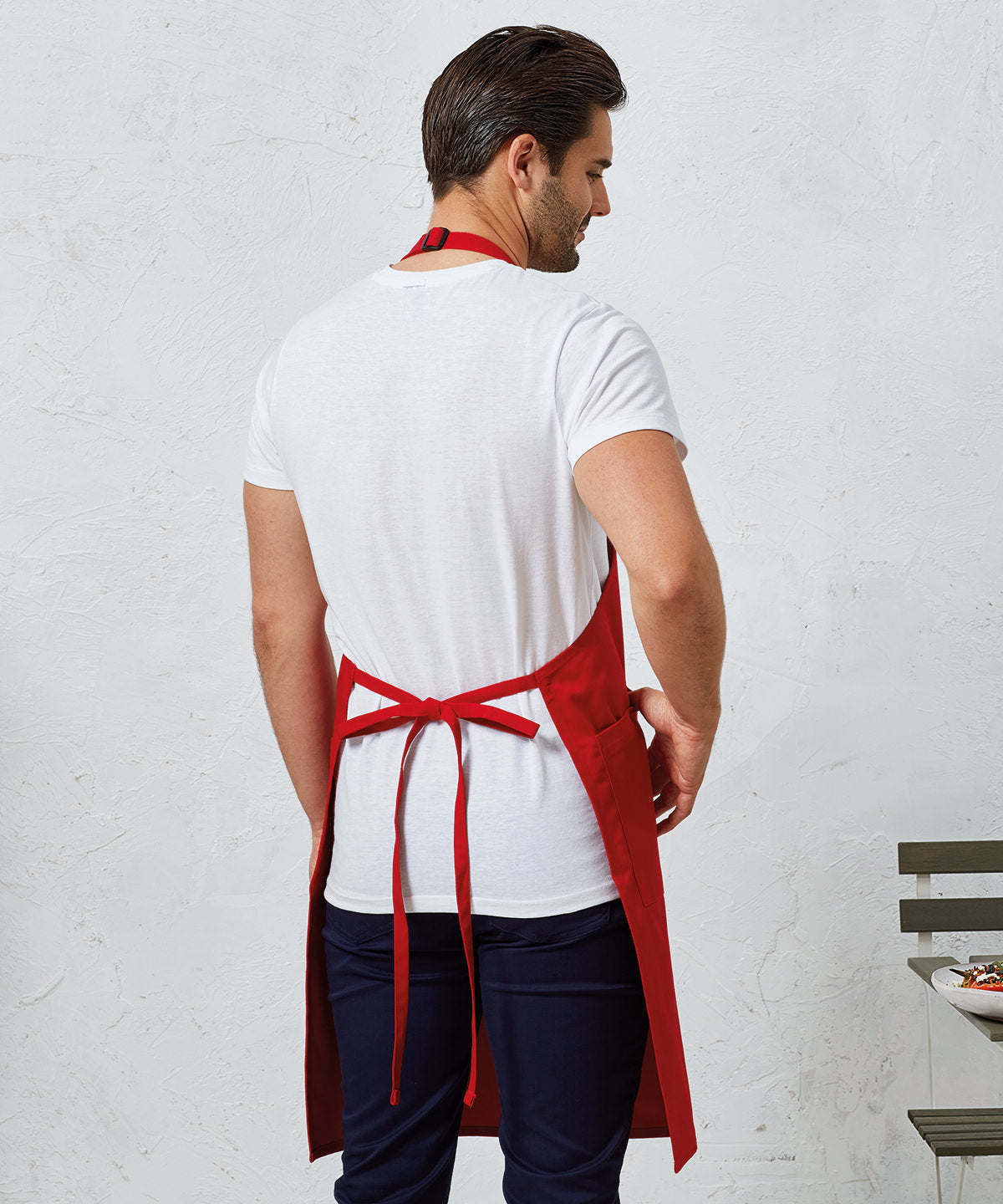 PR120: Organic Cotton Apron Aprons Premier