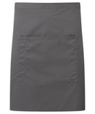 PR141: Mid-length Pocket Apron Aprons Premier Dark Grey Regular