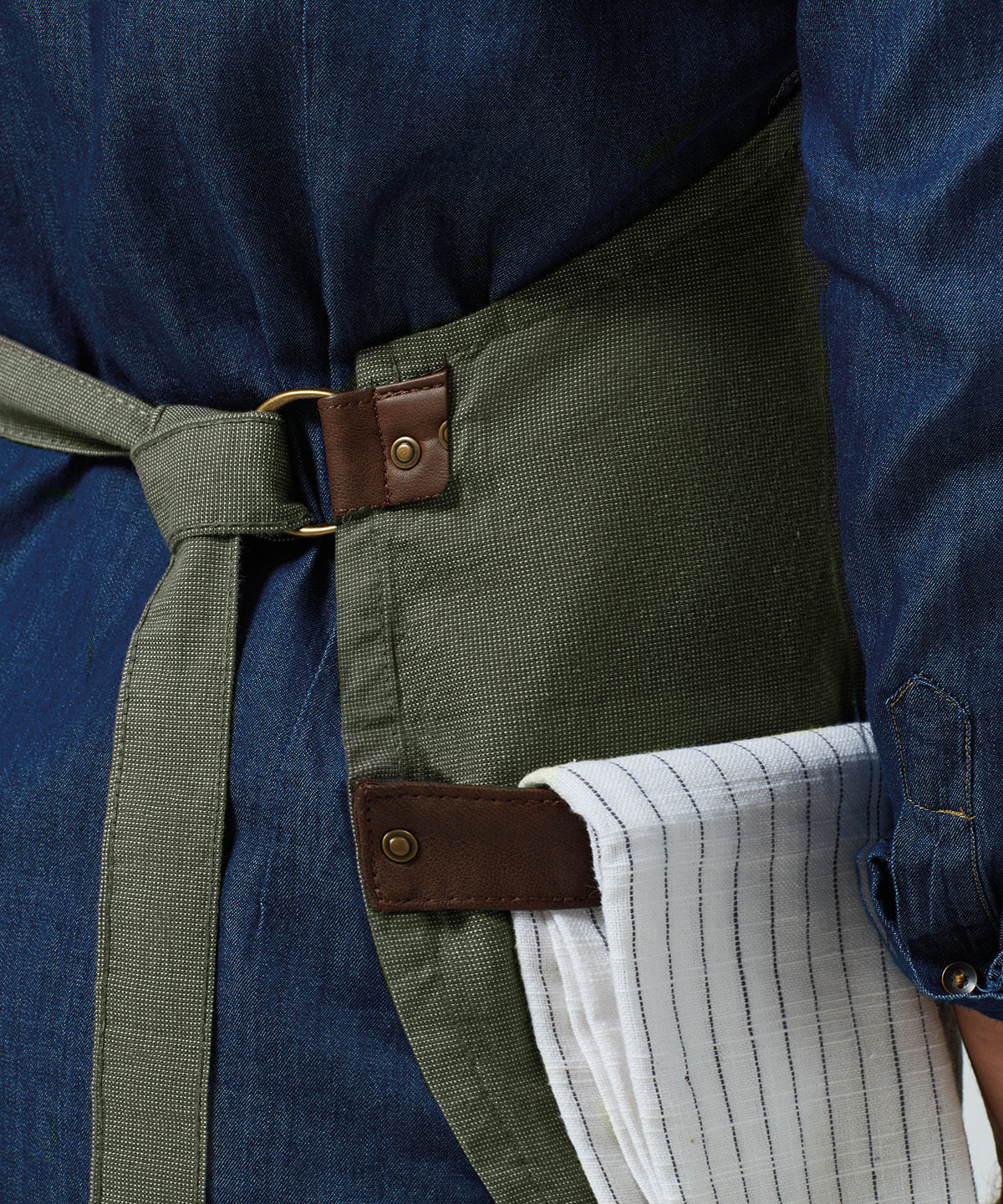 PR144: Annex Oxford bib apron Aprons Premier