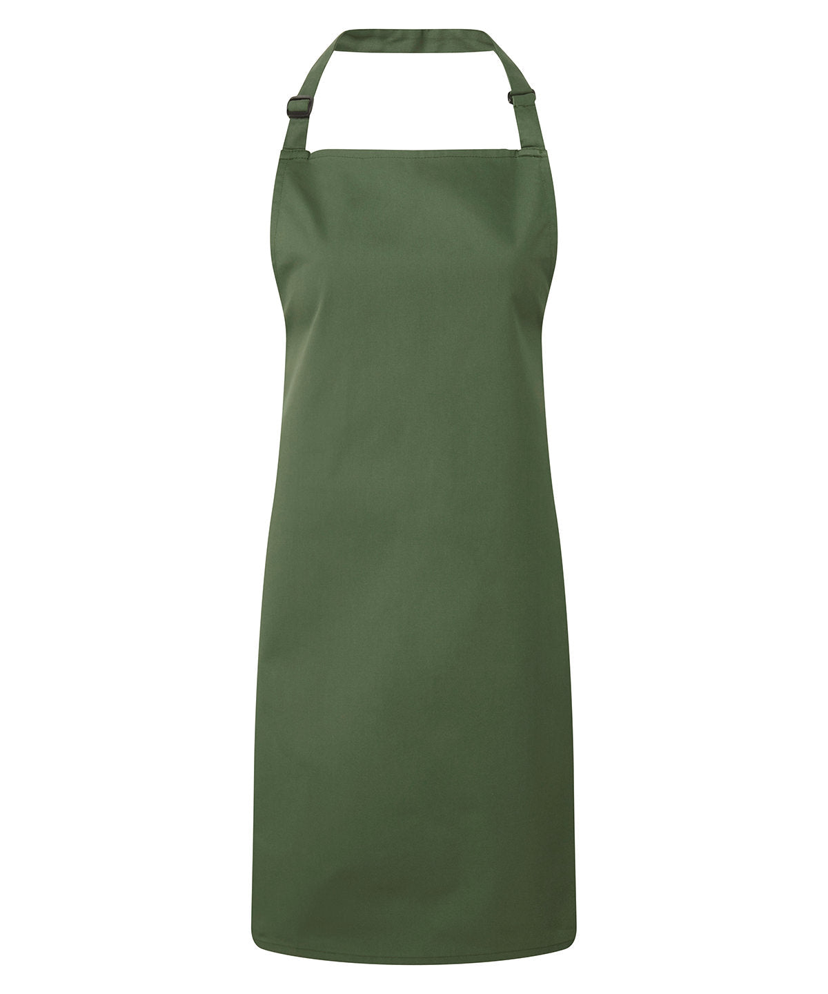 PR150: Colours Pocketless Bib Apron - The Staff Uniform Company