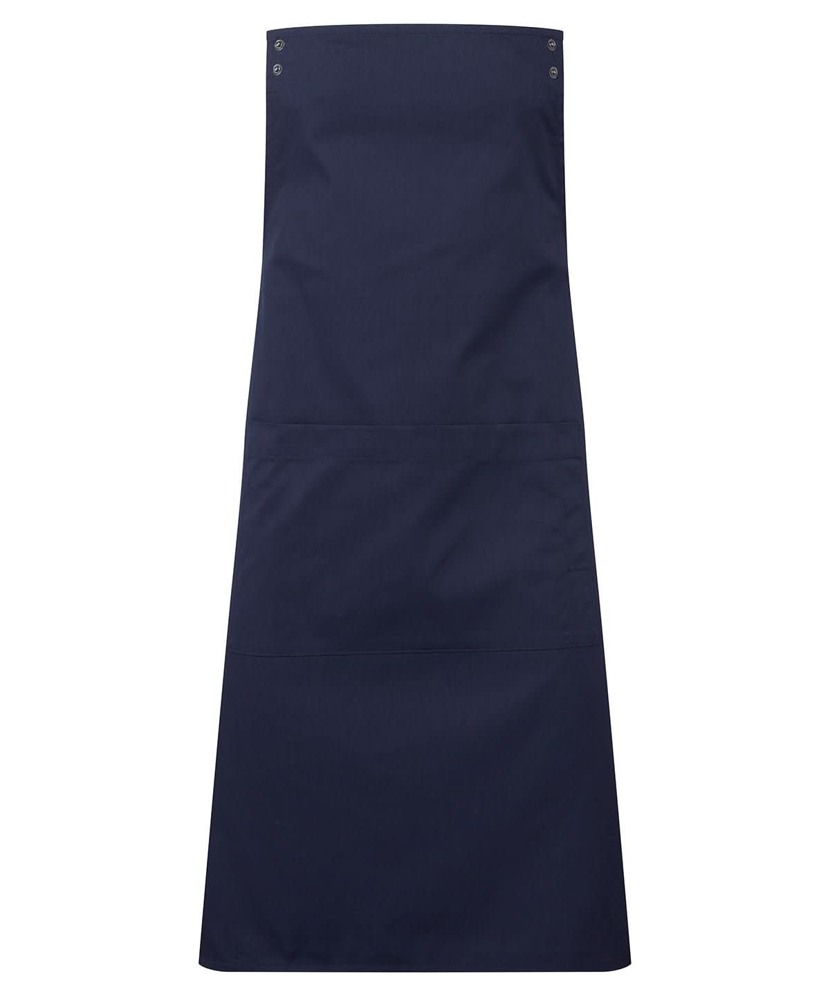 PR190: Customisable Apron Aprons Premier Navy Regular