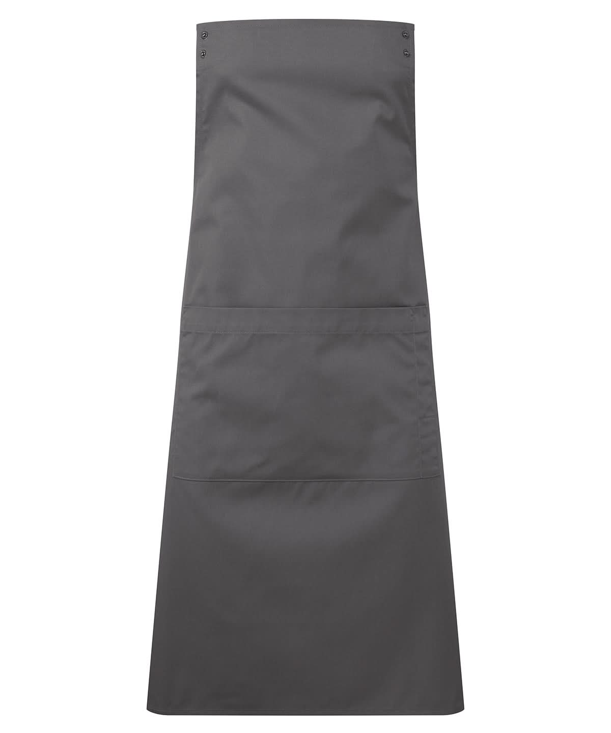 PR190: Customisable Apron Aprons Premier Dark Grey Regular