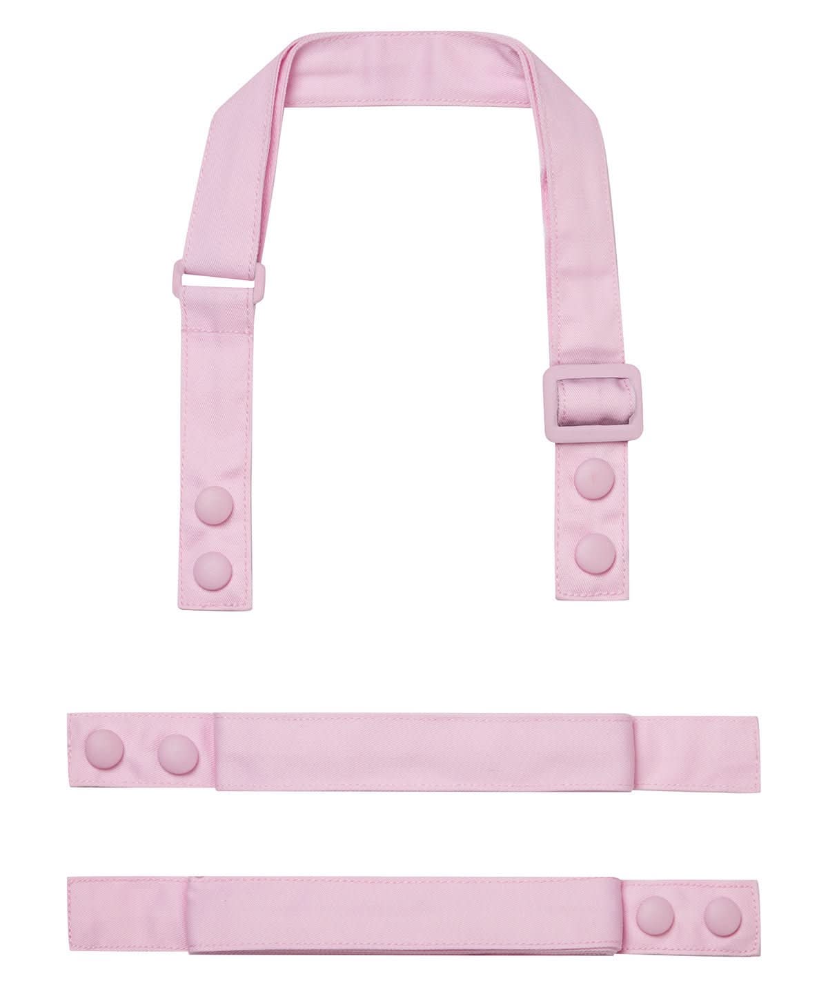 PR191: Customisable Apron Straps Aprons Premier Pink Regular