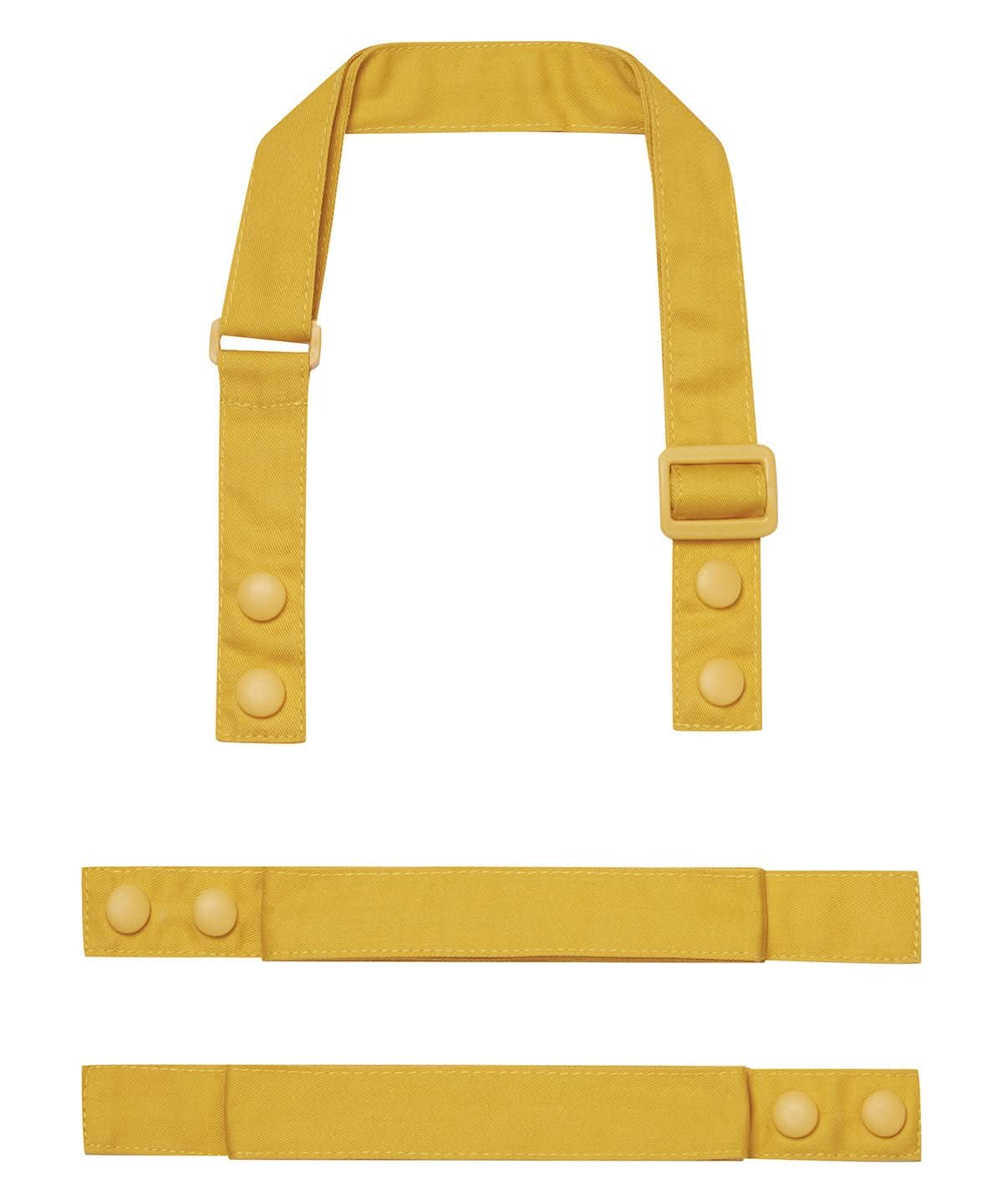 PR191: Customisable Apron Straps Aprons Premier Mustard Regular