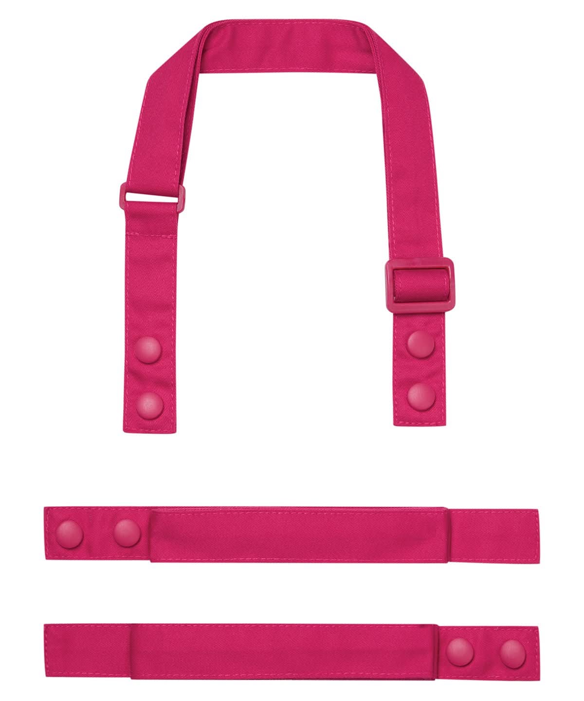 PR191: Customisable Apron Straps Aprons Premier Hot Pink Regular