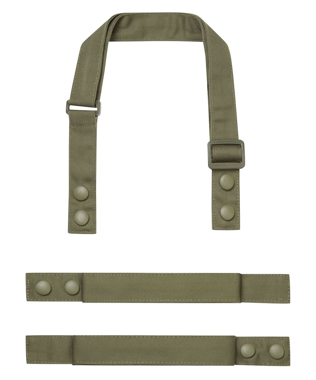 PR191: Customisable Apron Straps Aprons Premier Olive Regular