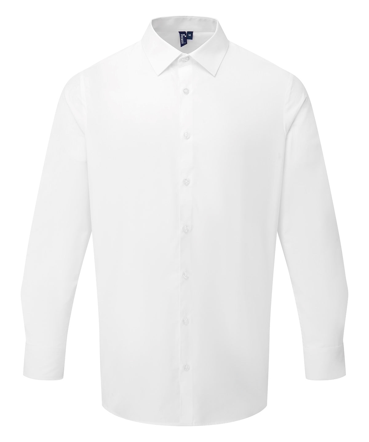 PR203: Mens Long Sleeve 'Recyclight' Shirt Mens Long Sleeve Shirts Premier White S