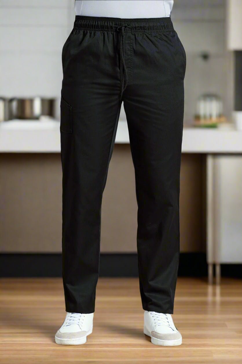 PR553: Essential Unisex Chefs Trouser Chefs Trousers Premier Black XS