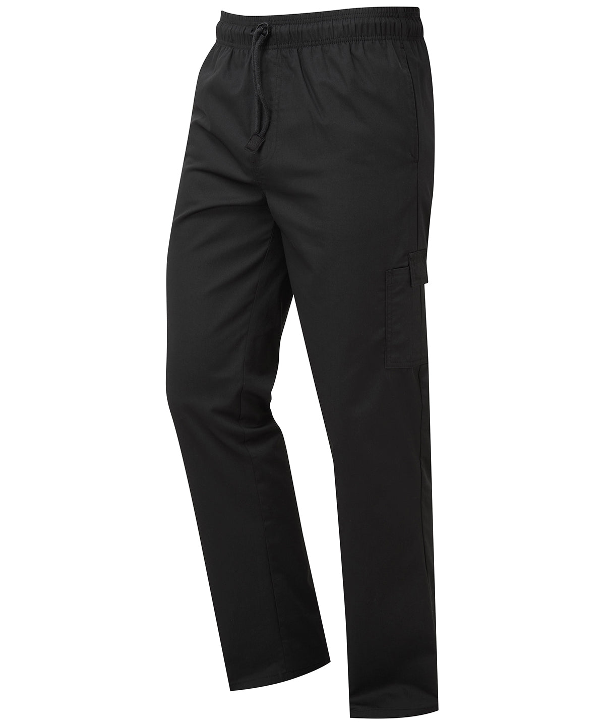 PR555: Chefs Cargo Trouser Chefs Trousers Premier Black XS