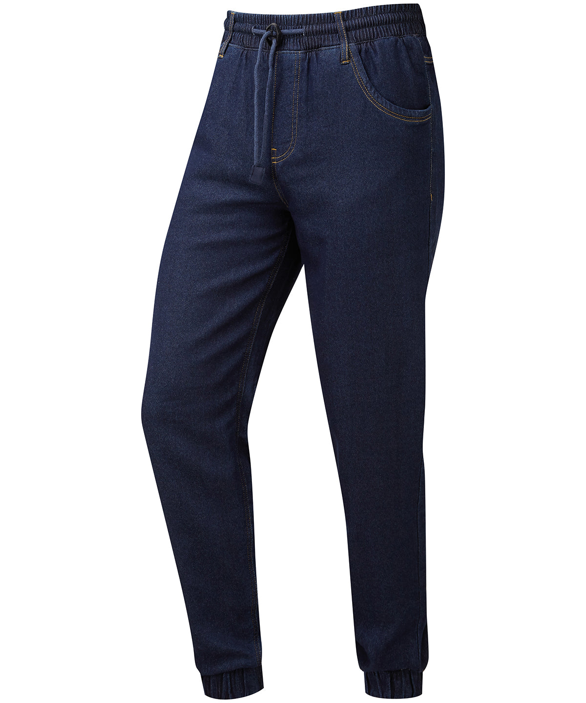 PR556: Chefs Artisan Jogger Bottoms Chefs Trousers Premier Indigo Denim XS