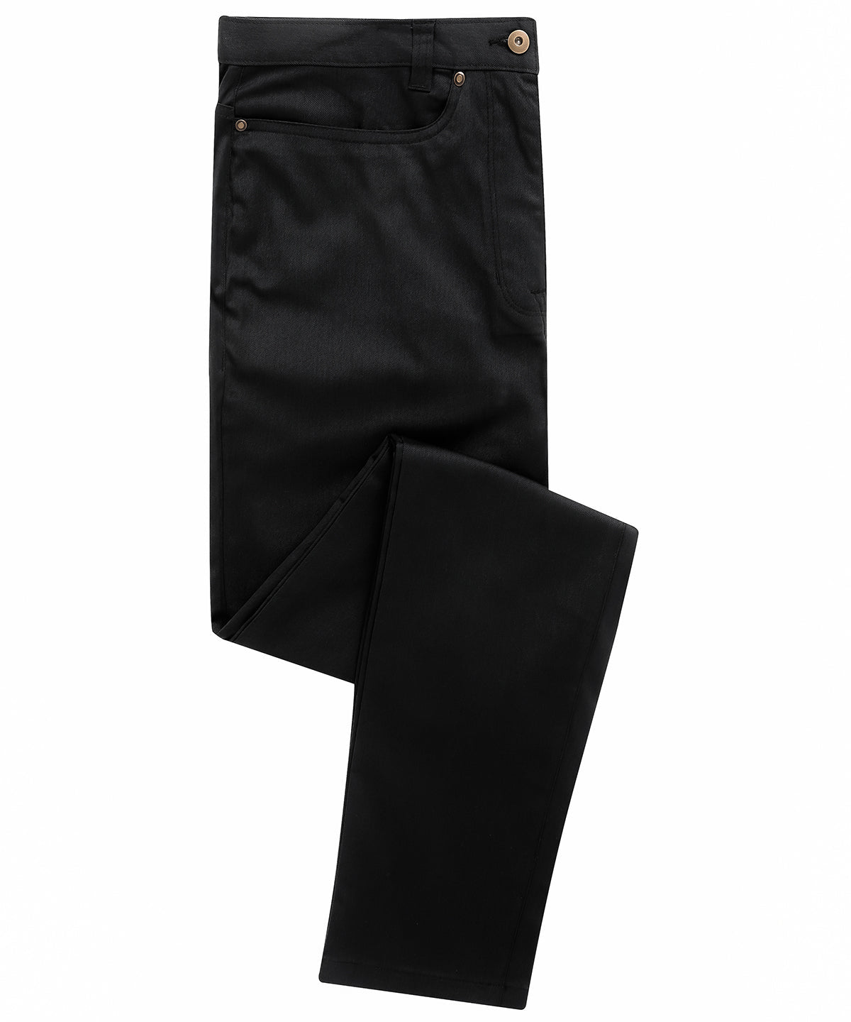 PR560: Mens Chino Jeans Mens Chinos Premier Black 30" Regular