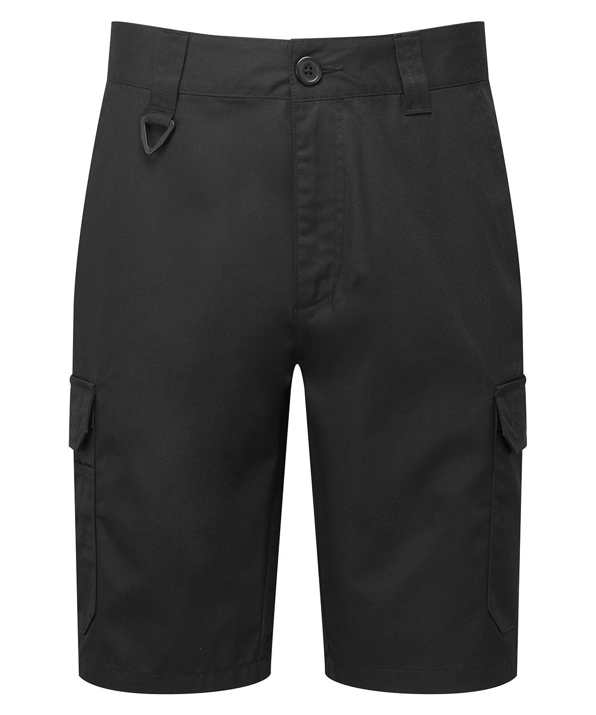 PR564: Stretchchecker Work Cargo Shorts Workwear Premier Black XS