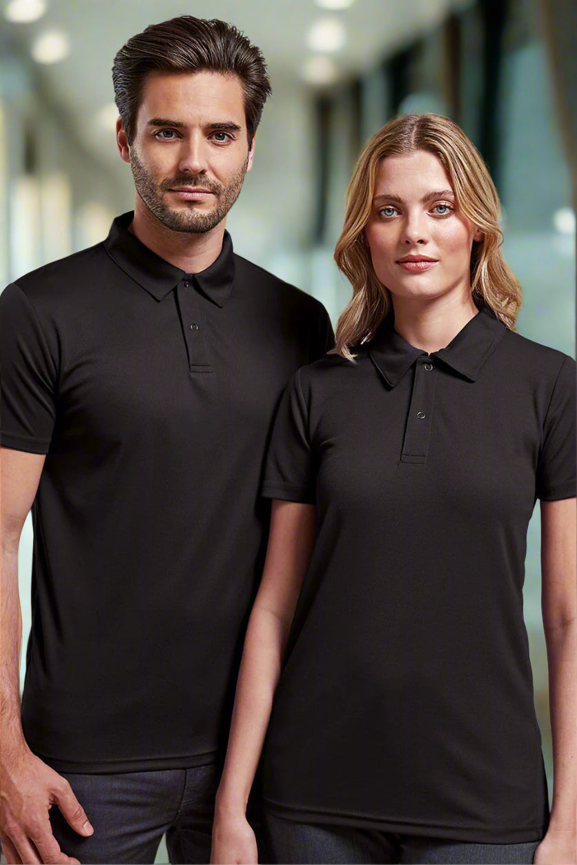 PR6112: Unisex Studded Polo Shirt Hospitality T-Shirts Premier