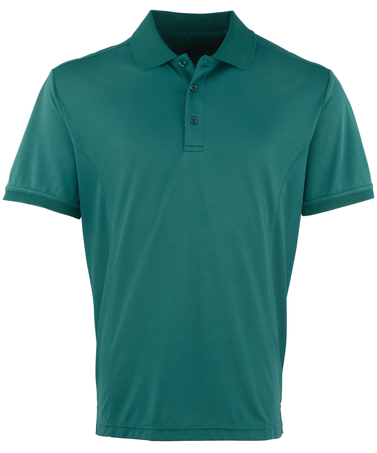 PR615: Mens Pique Polo Shirt Mens Polos Premier Bottle Green S