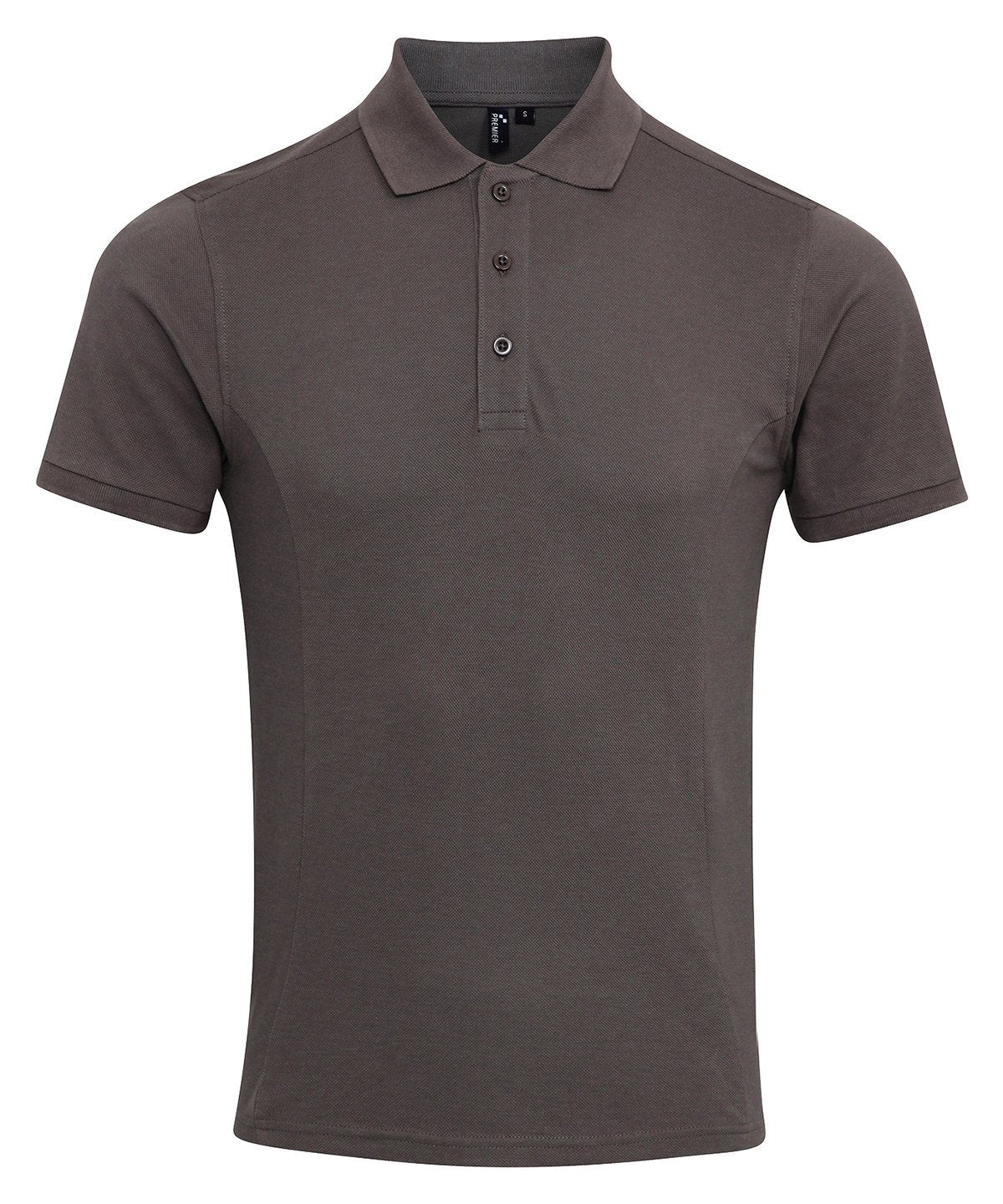 PR630: Performance Mens Polo Shirt Mens Polos Premier Dark Grey S