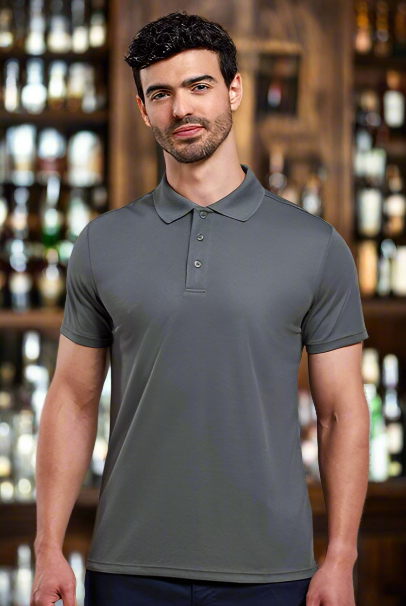 PR631: Recycled Mens Polo Shirt Mens Polos Premier