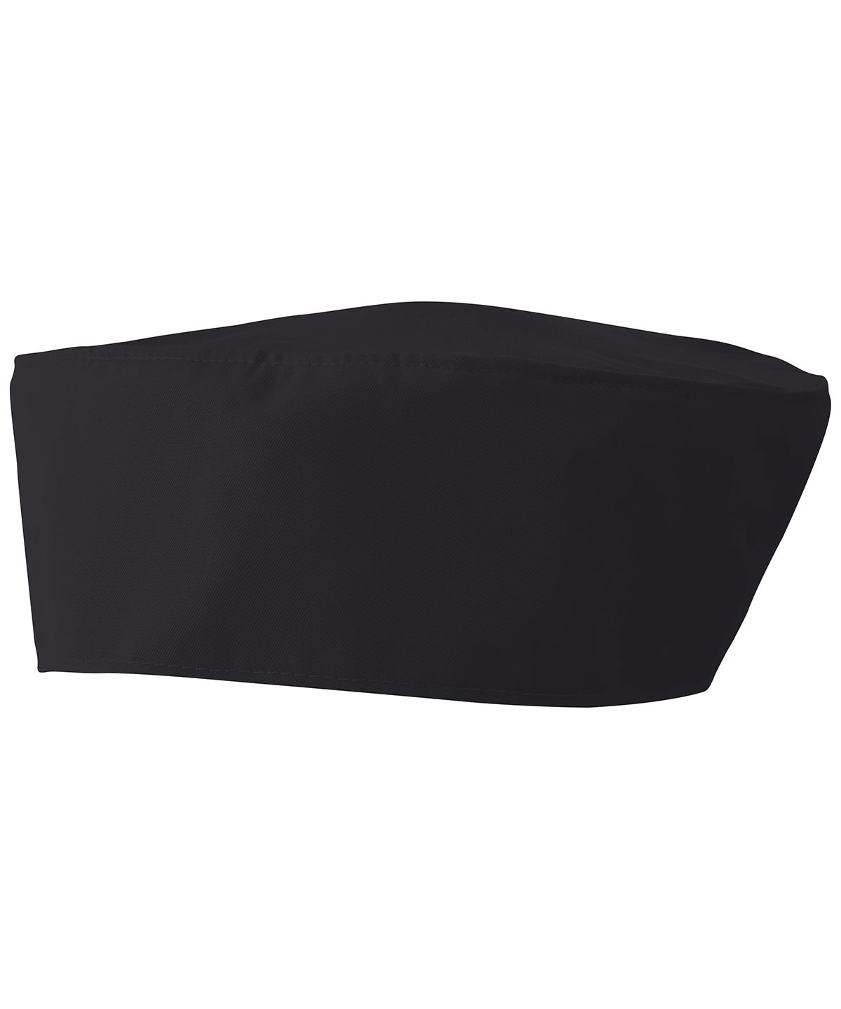 PR653: Chefs Skull Cap Chefs Hat Premier Black