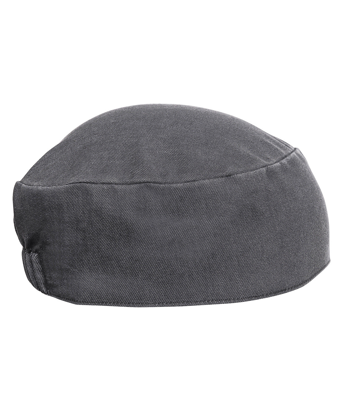 PR653: Chefs Skull Cap Chefs Hat Premier Grey Denim