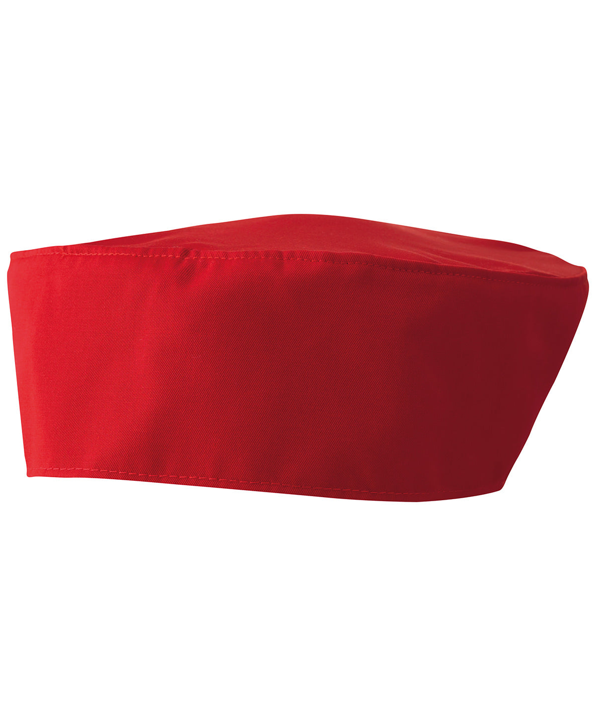 PR653: Chefs Skull Cap Chefs Hat Premier Red
