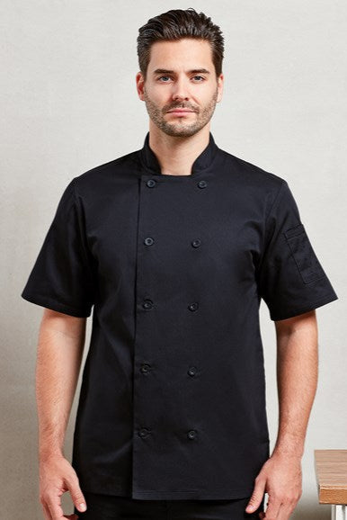 PR656: Short Sleeve Chefs Jacket Chefs Jacket Premier