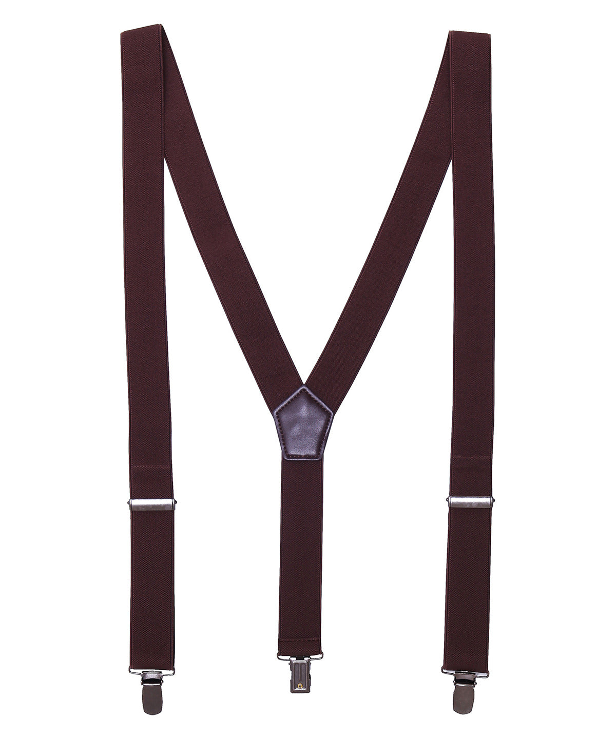 PR701: Clip-On Trouser Braces Ties Premier Brown