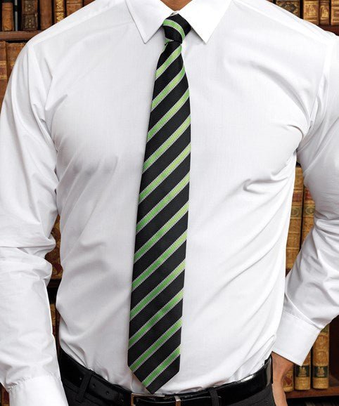 PR783: Waffle Stripe Mens Tie Ties Premier