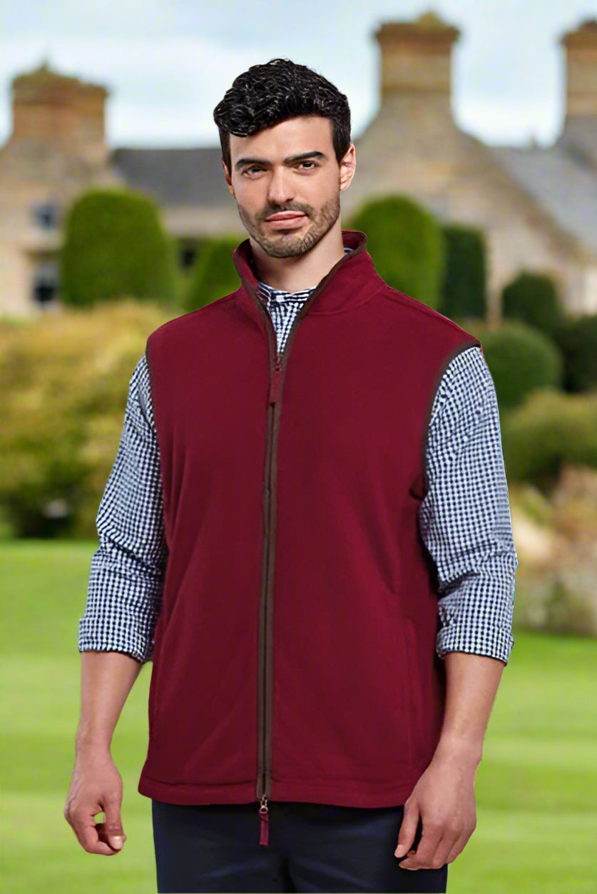 PR803: Artisan Mens Fleece Gilet Mens Bodywarmer Premier