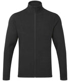 PR830: Mens Full Zip Microfleece Mens Fleeces Premier Black S