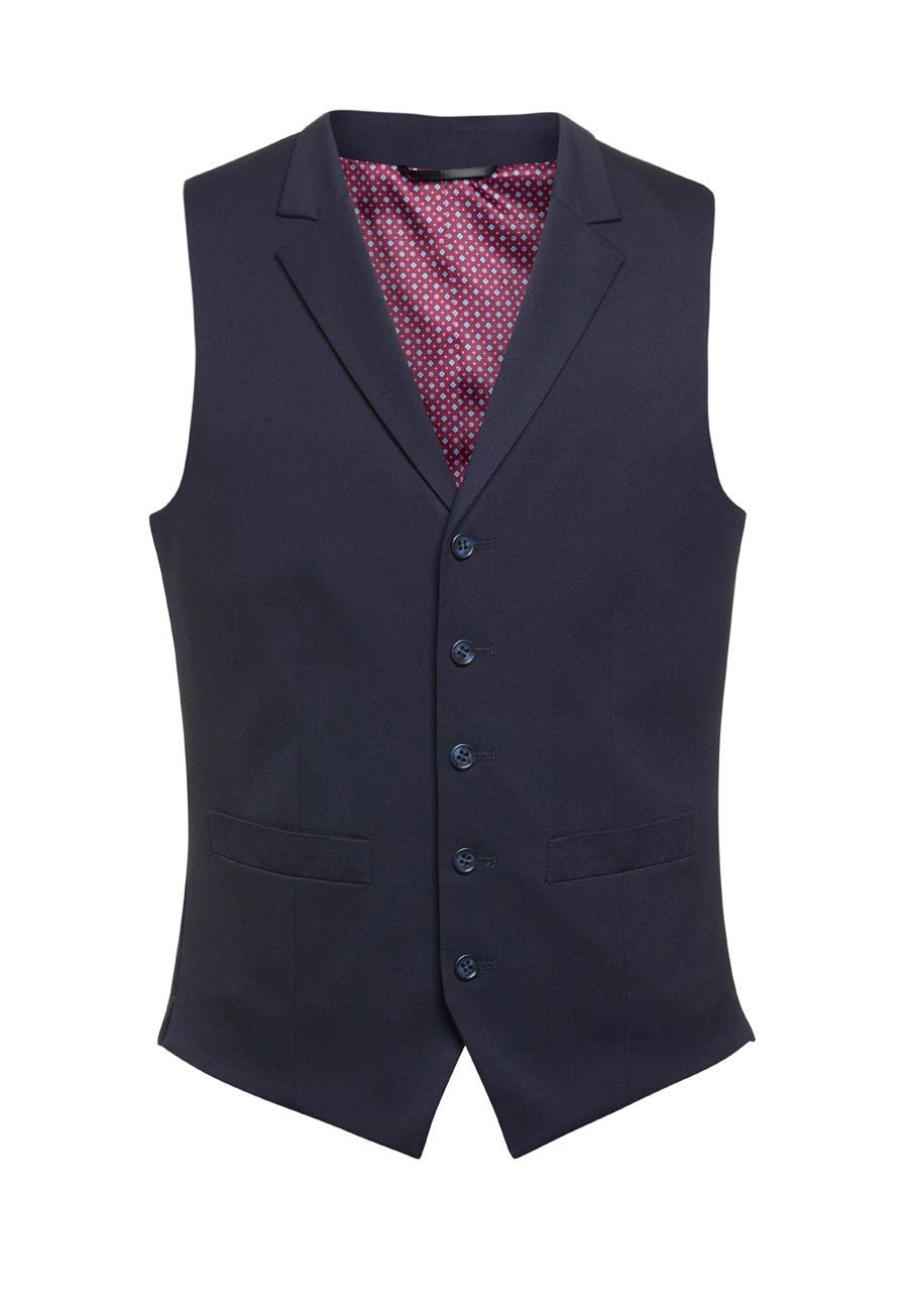 Proteus Mens Waistcoat Mens Waistcoat Brook Taverner Navy 34"