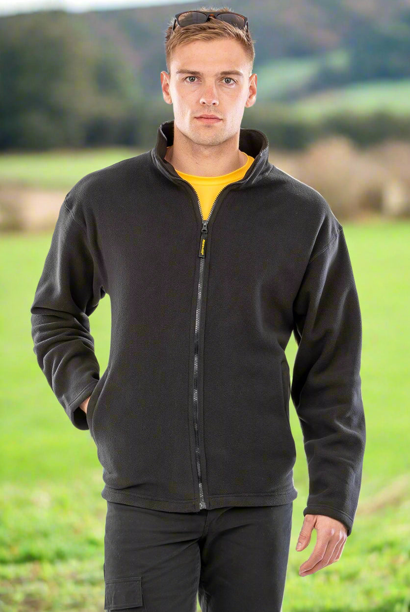 R115A: Horizon Mens Microfleece Jacket Mens Fleeces Result