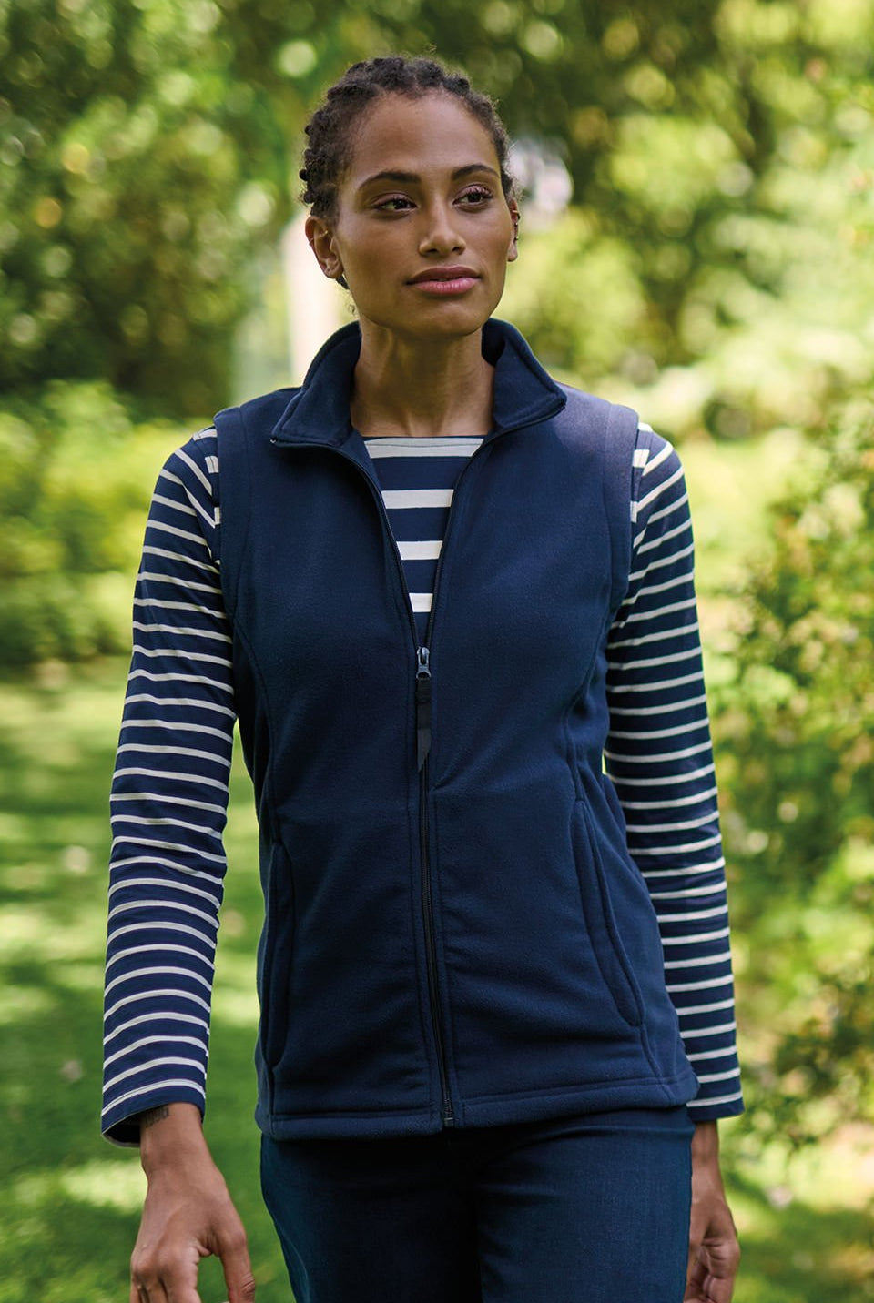 RG186: Ladies Microfleece Bodywarmer Womens Bodywarmers Regatta Professional