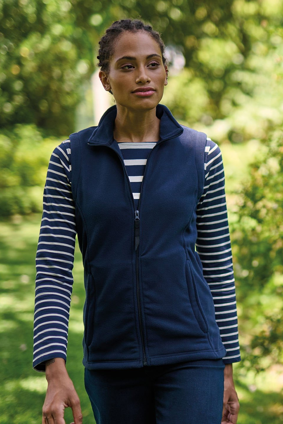 RG186: Ladies Microfleece Bodywarmer Womens Bodywarmers Regatta Professional