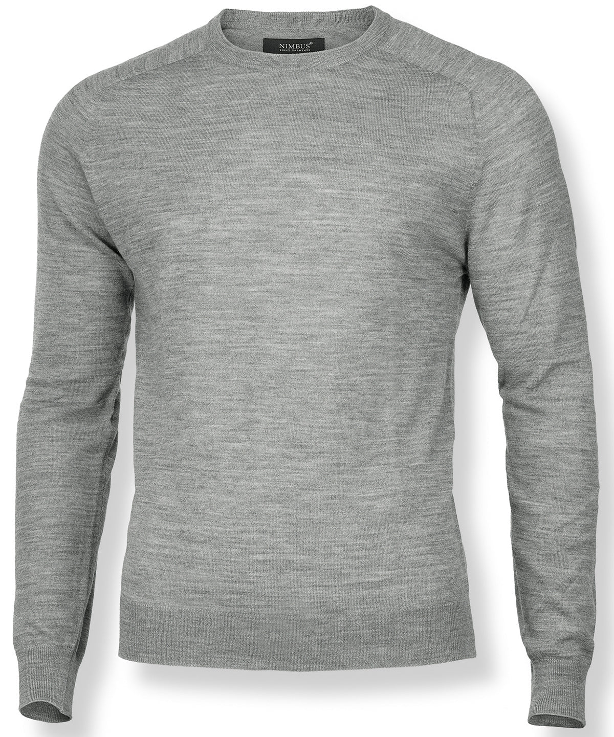 Richmond – Elegant Merino Blend Mens Knitwear Nimbus Grey Melange S