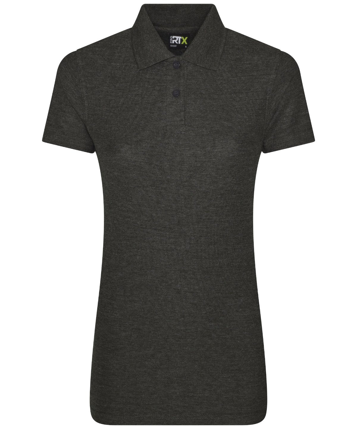 RX01F: Ladies Pro Work Polo Shirt Workwear ProRTX Charcoal XS