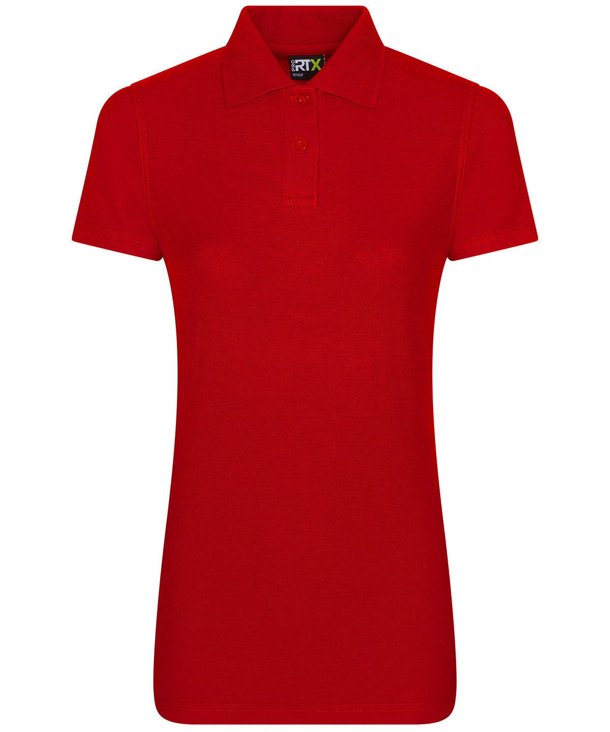RX01F: Ladies Pro Work Polo Shirt Workwear ProRTX Red XS