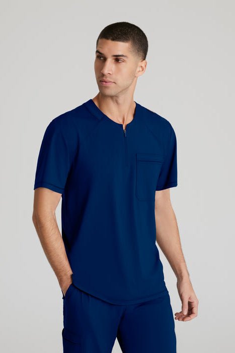 Skechers Slip-Ins Unisex Flex Scrub Top Unisex Scrub Top Skechers Navy XS