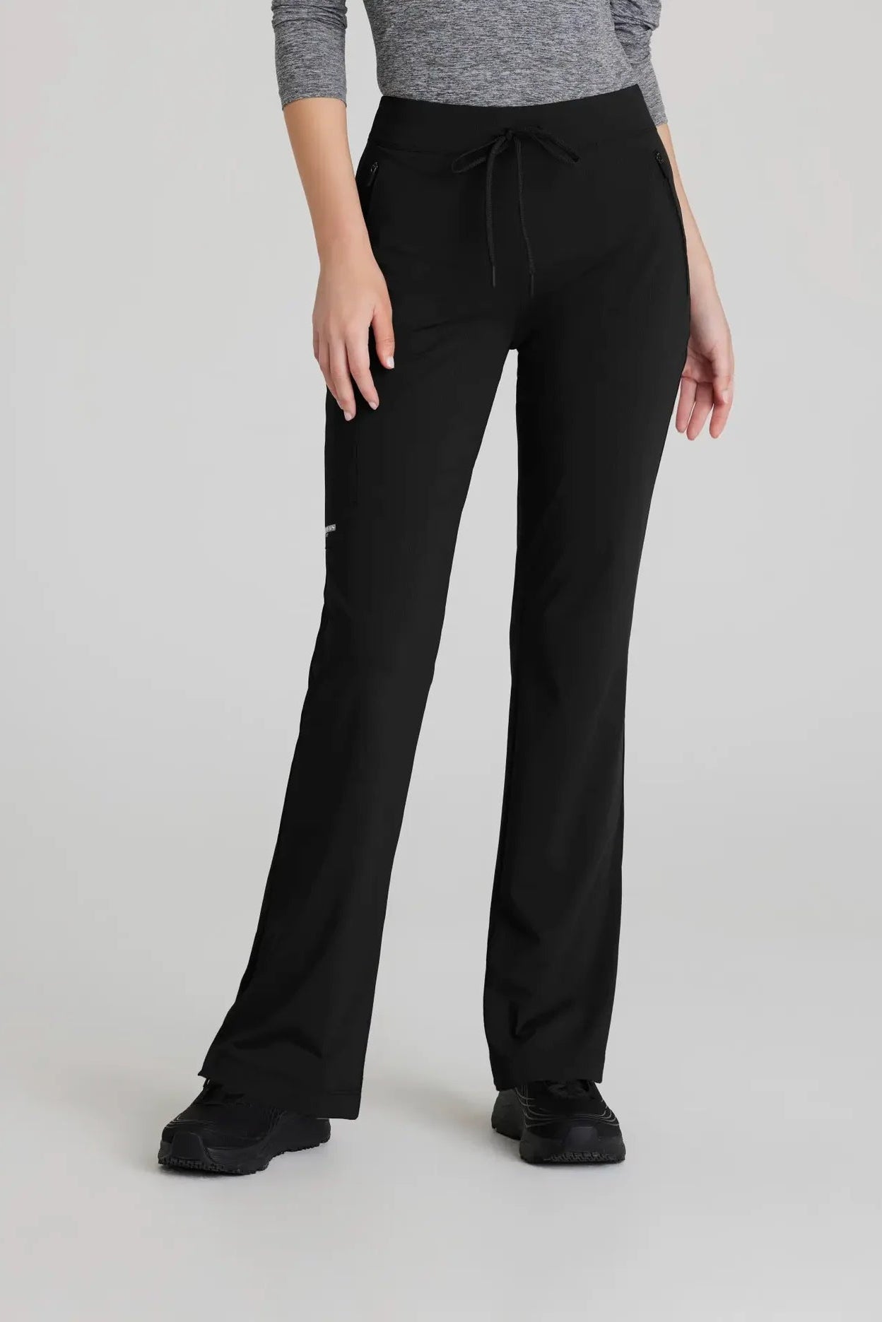 Skechers Slip-Ins Womens Glide Flare Scrub Trouser Ladies Scrub Trousers Skechers Black XXS