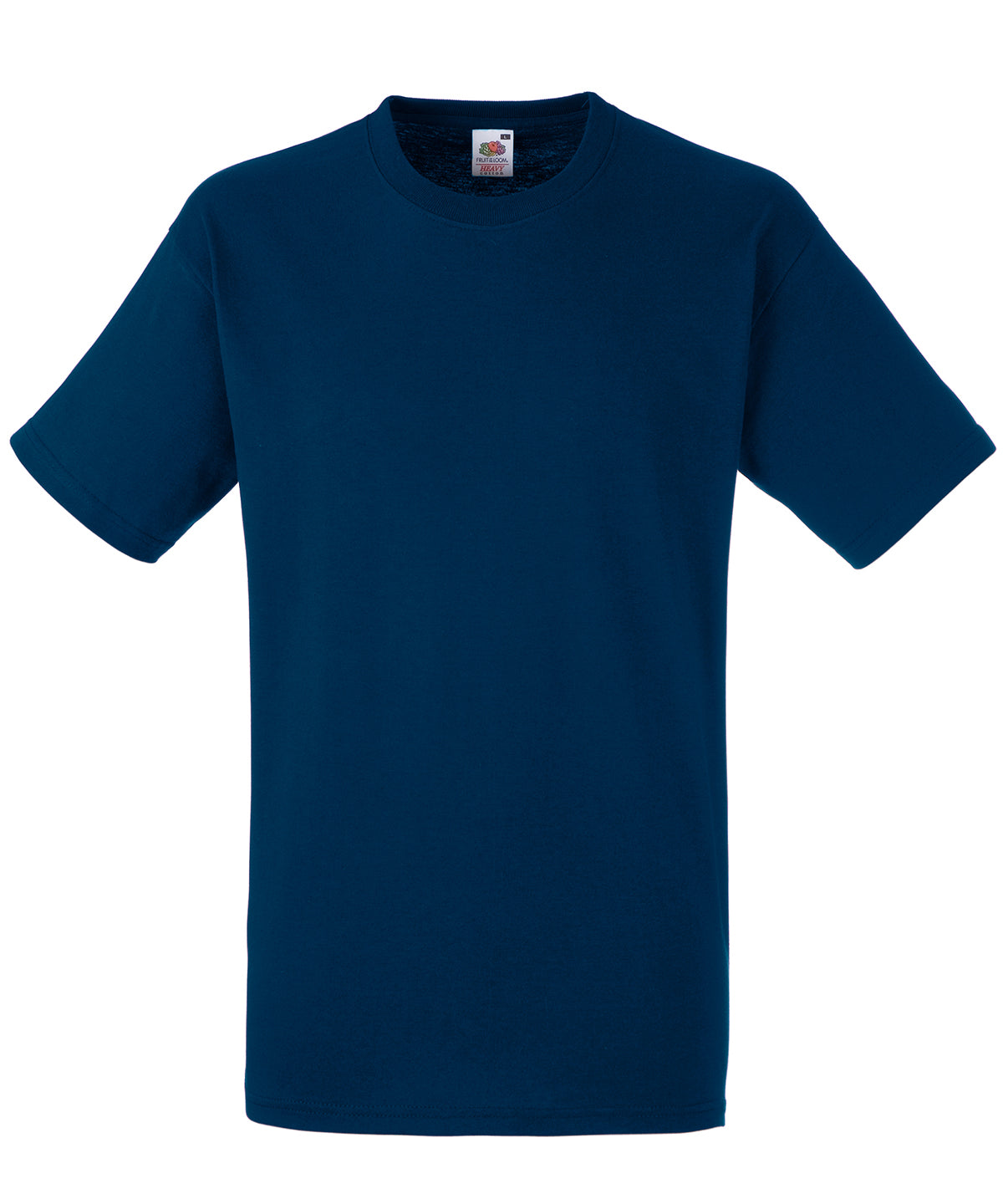 SS008: Heavy Cotton T-Shirt Mens T-Shirts Fruit of the Loom Navy S