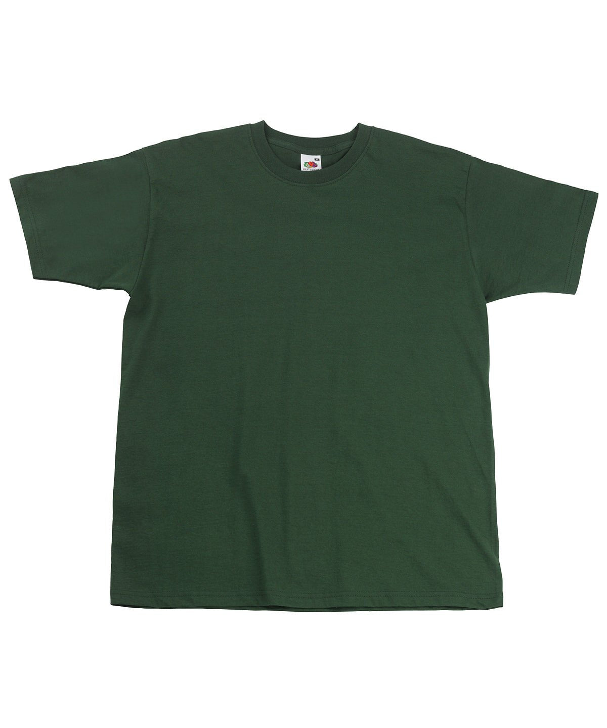 SS044: Super Premium T-Shirt Mens T-Shirts Fruit of the Loom Bottle Green S