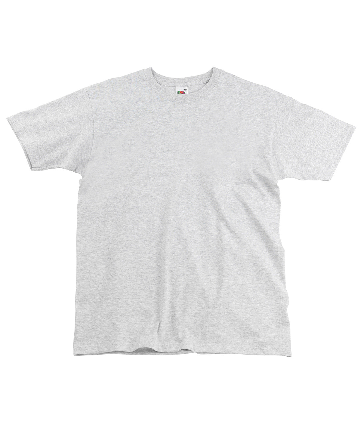 SS044: Super Premium T-Shirt Mens T-Shirts Fruit of the Loom Heather Grey S