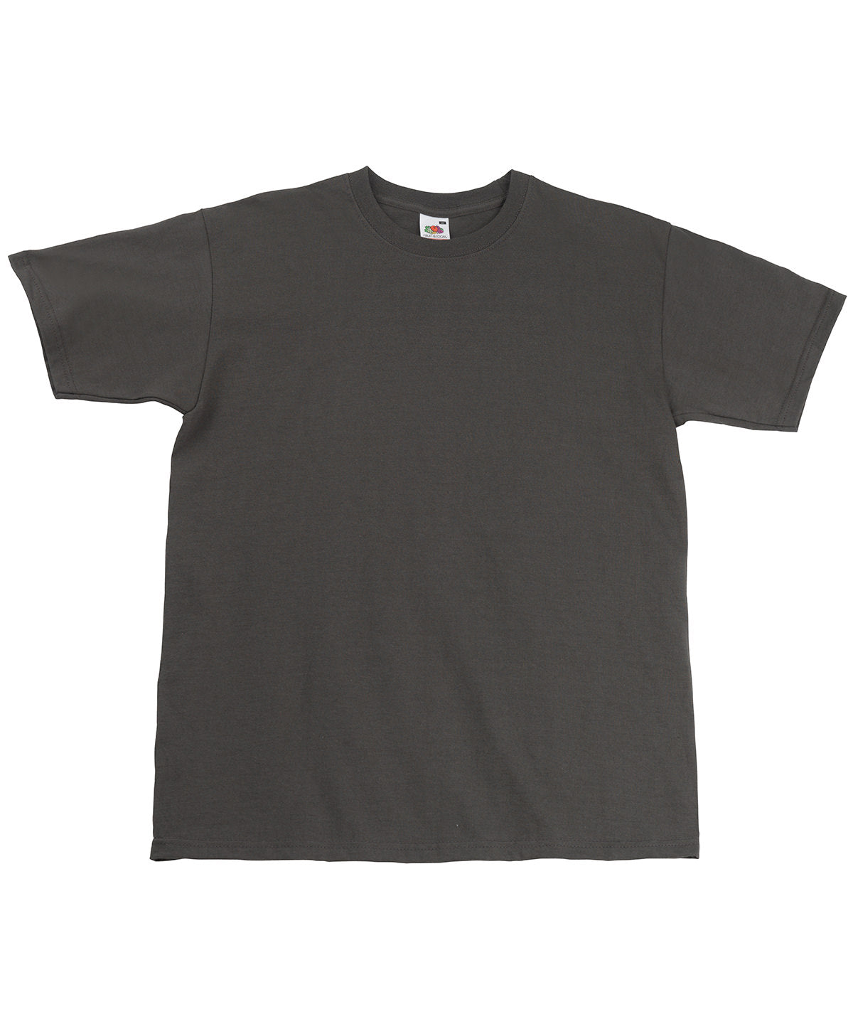 SS044: Super Premium T-Shirt Mens T-Shirts Fruit of the Loom Light Graphite S