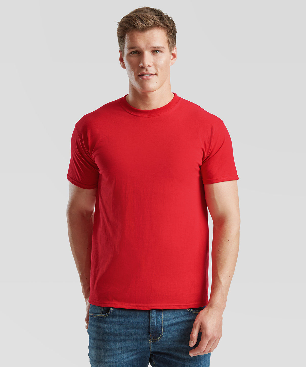 SS044: Super Premium T-Shirt Mens T-Shirts Fruit of the Loom