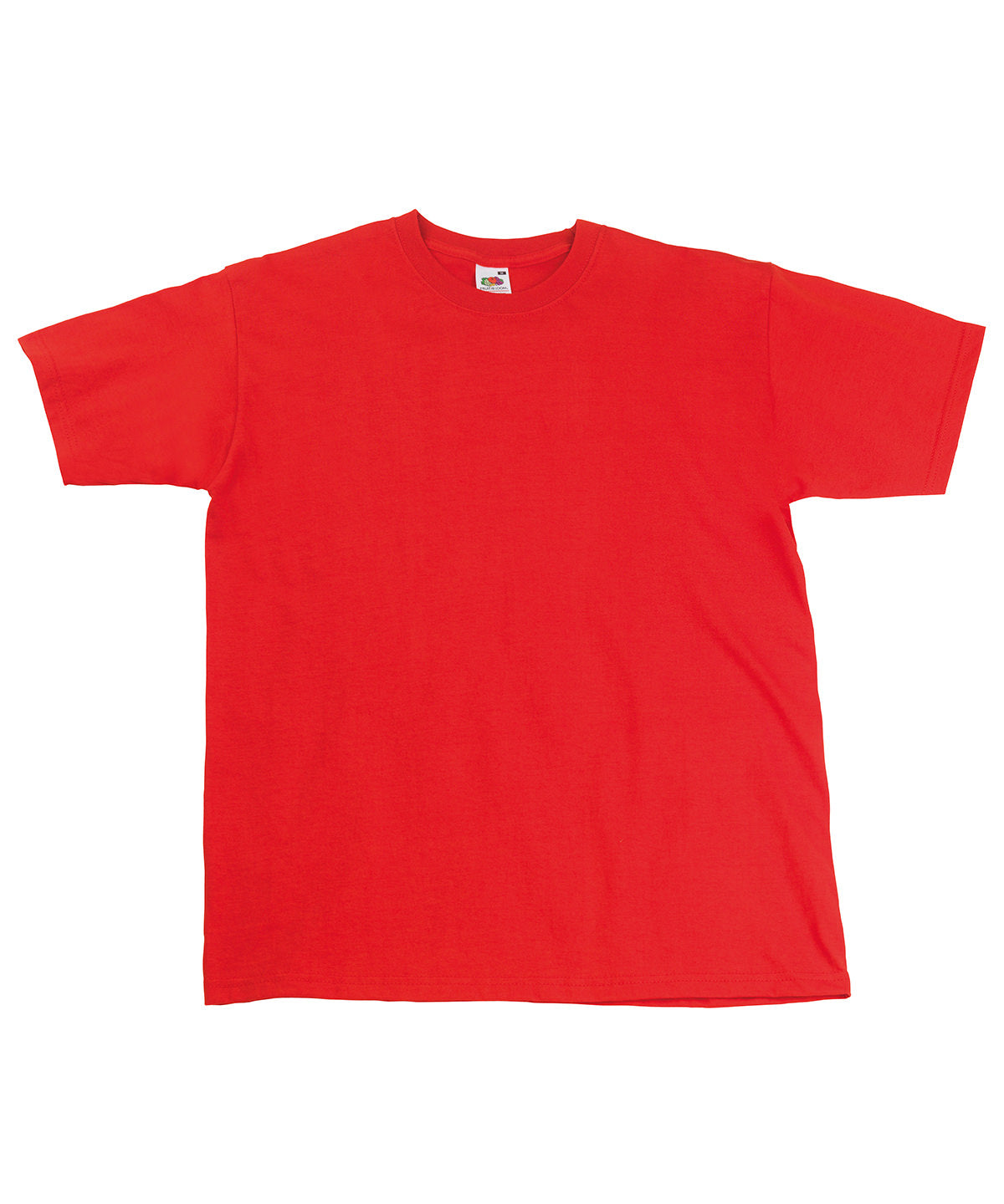 SS044: Super Premium T-Shirt Mens T-Shirts Fruit of the Loom Red S