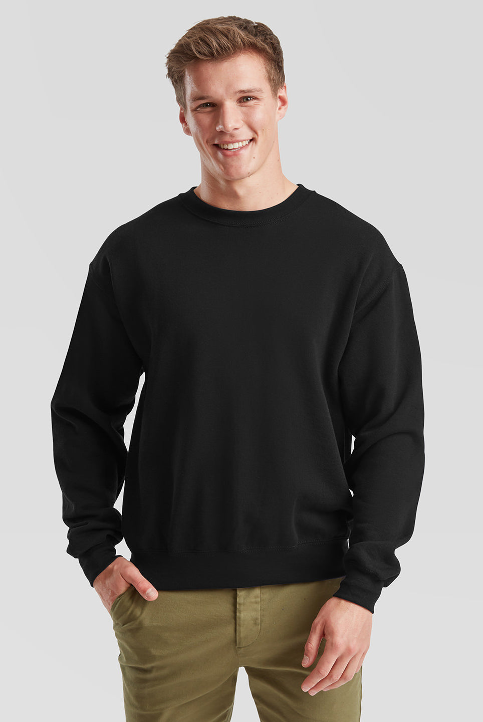 SS200: Classic 80/20 Sweatshirt Mens Sweatshirts Fruit of the Loom