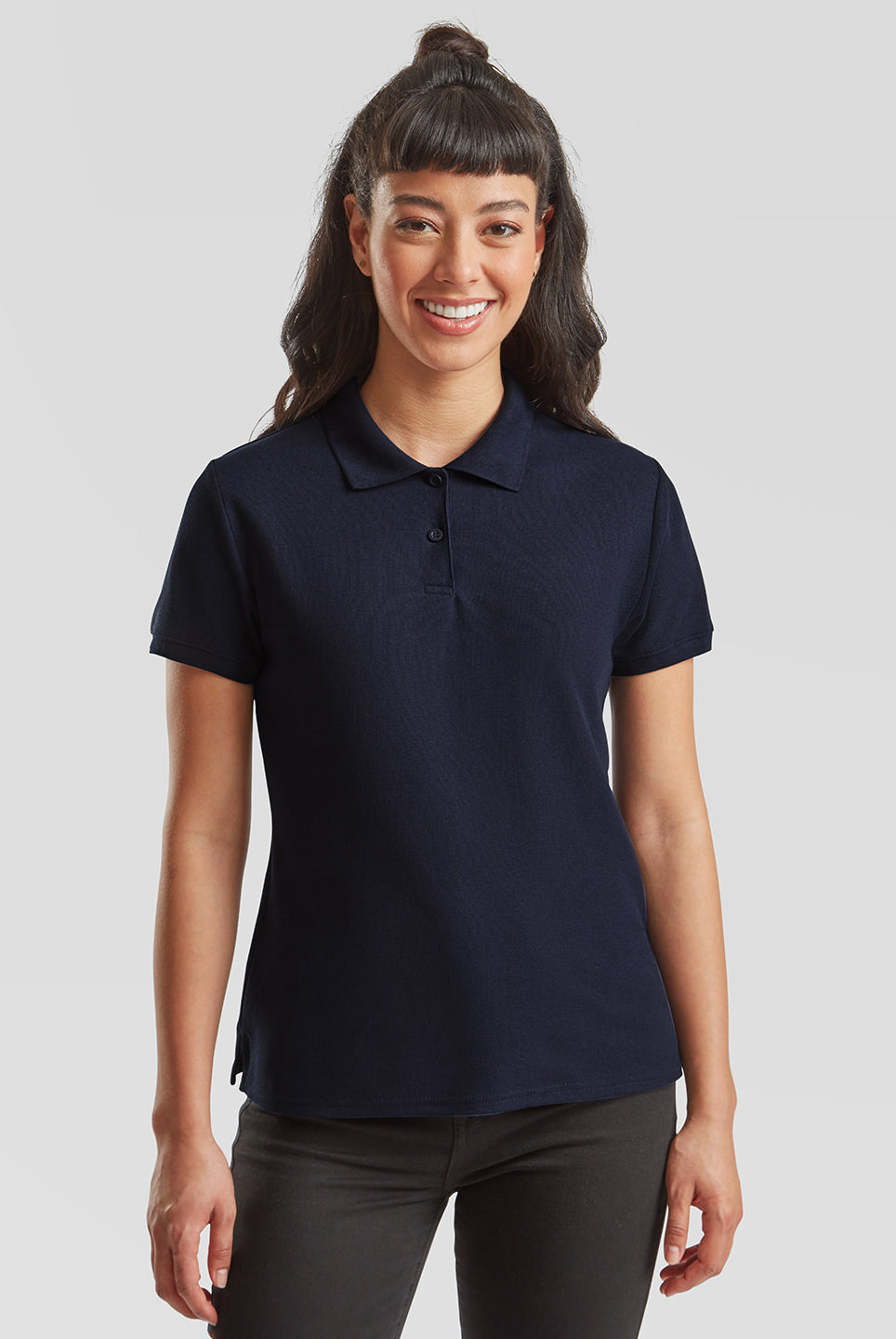 SS212: Womens 65/35 Polo Womens Polos Fruit of the Loom