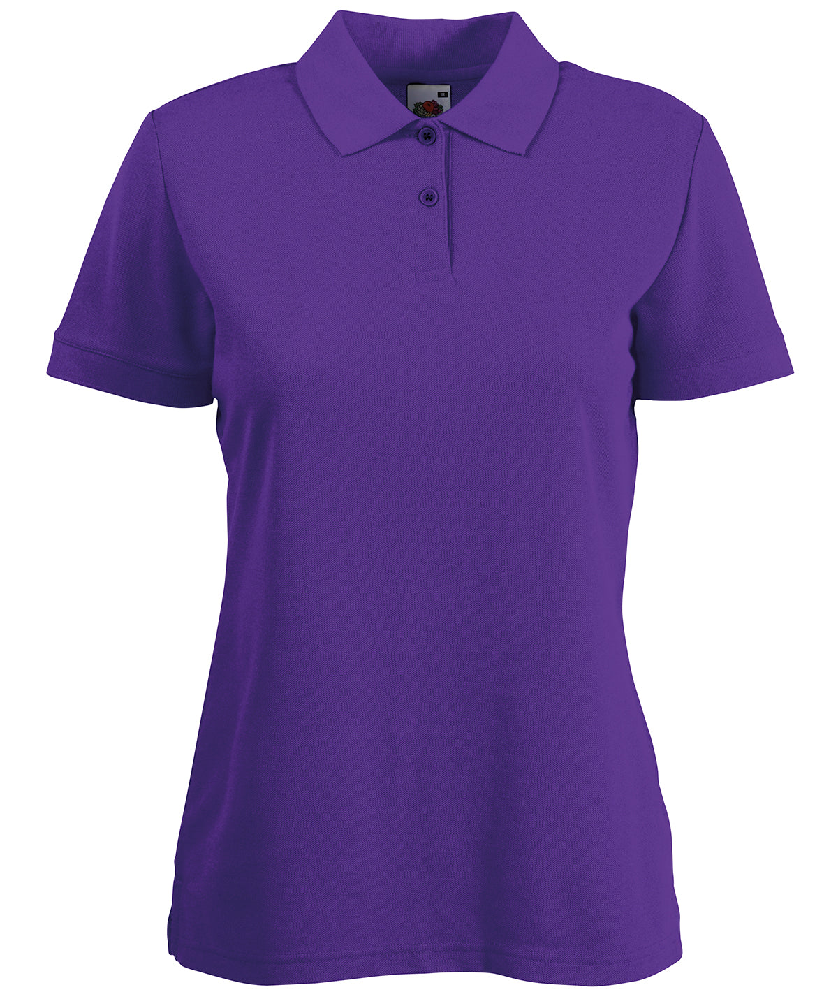 SS212: Womens 65/35 Polo Womens Polos Fruit of the Loom Purple XS