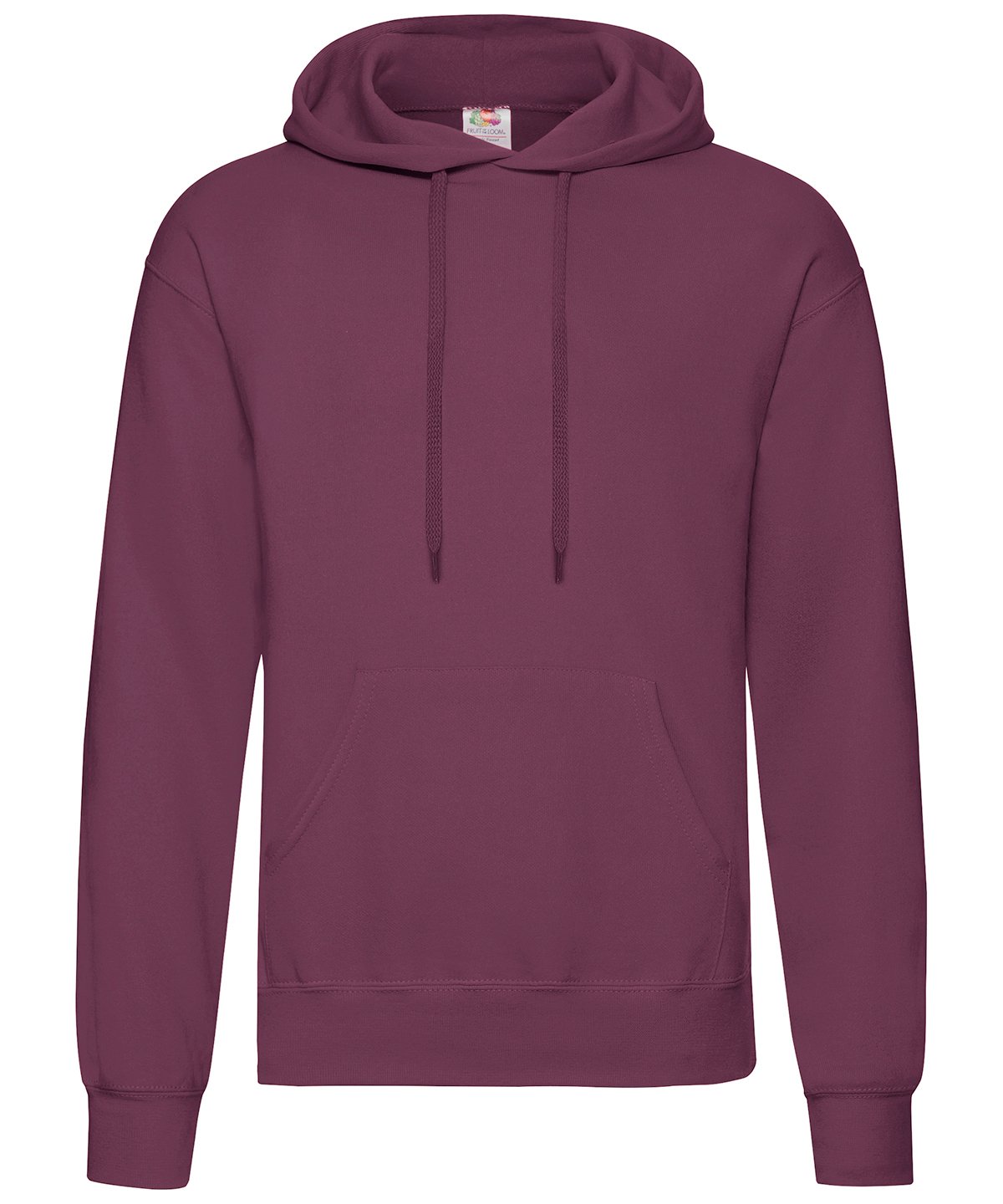 SS224: Classic 80/20 Hoodie Mens Hoodies Fruit of the Loom Burgundy S