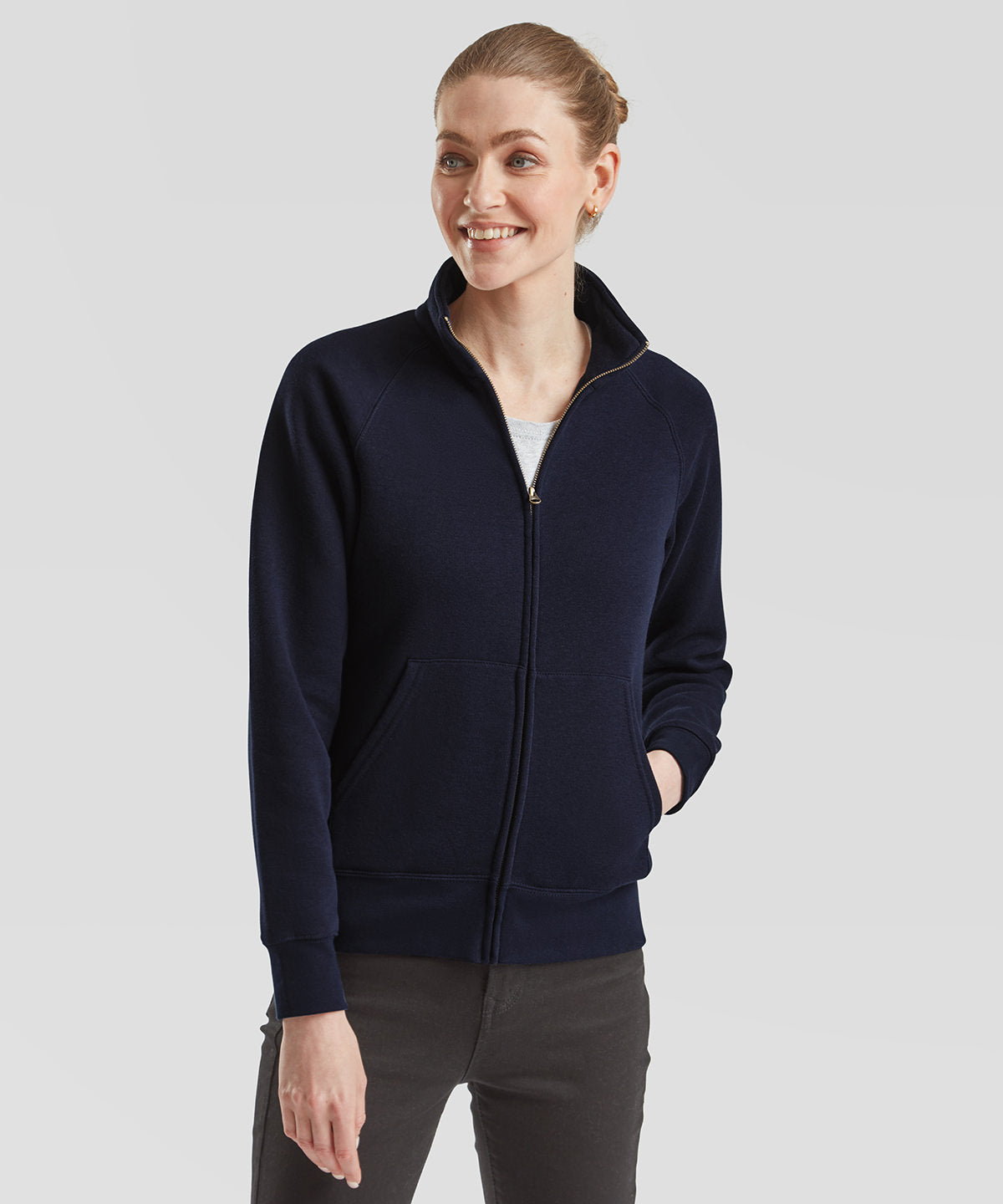 SS310: Womens Premium 70/30 Sweatshirt Jacket Womens Sweatshirts Fruit of the Loom